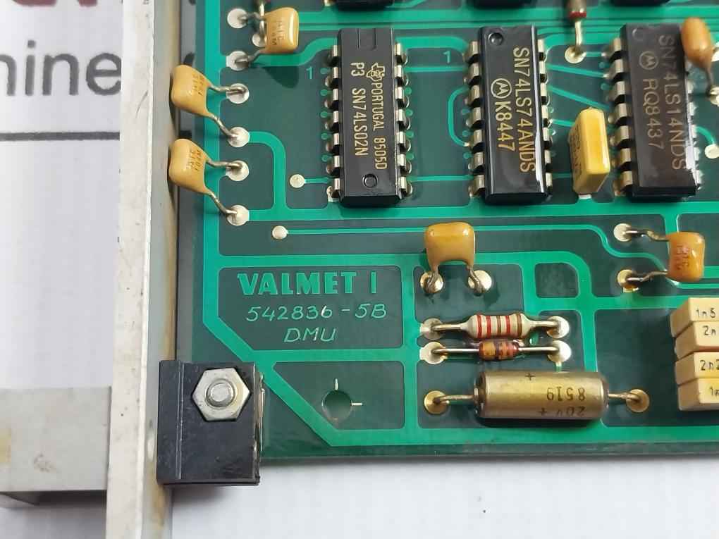 Valmet 542836-5A Dmu Printed Circuit Board N0604 542836-5B