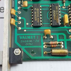 Valmet 542836-5A Dmu Printed Circuit Board N0604 542836-5B