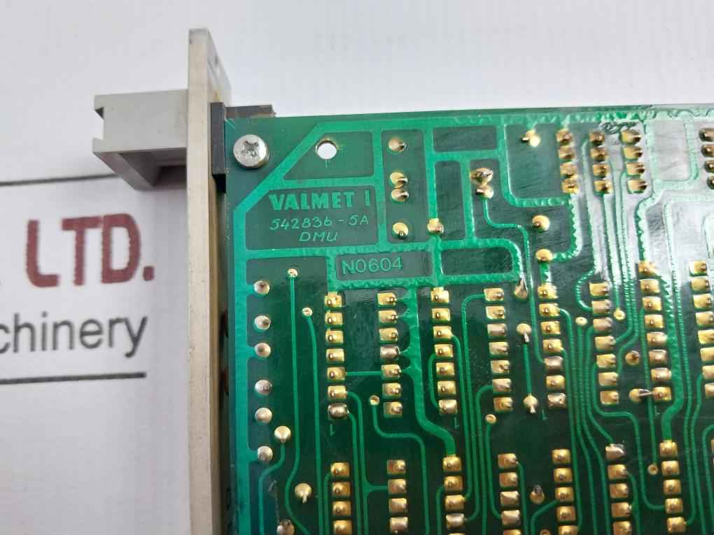 Valmet 542836-5A Dmu Printed Circuit Board N0604 542836-5B