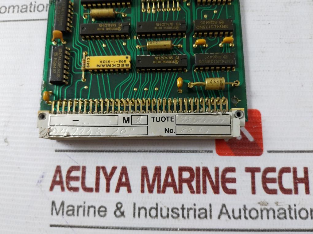 Valmet 542836-5B Dmu Printed Circuit Board M8511211-ex Dm 72H@ 70˚