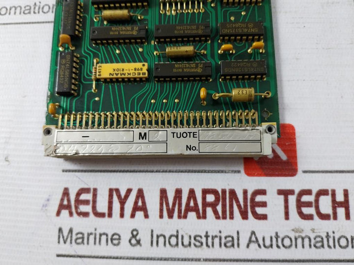Valmet 542836-5B Dmu Printed Circuit Board M8511211-ex Dm 72H@ 70?