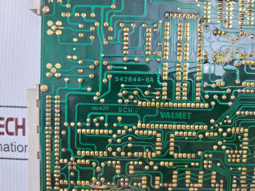 Valmet 542844-6a Scu Printed Circuit Board Module M8510091