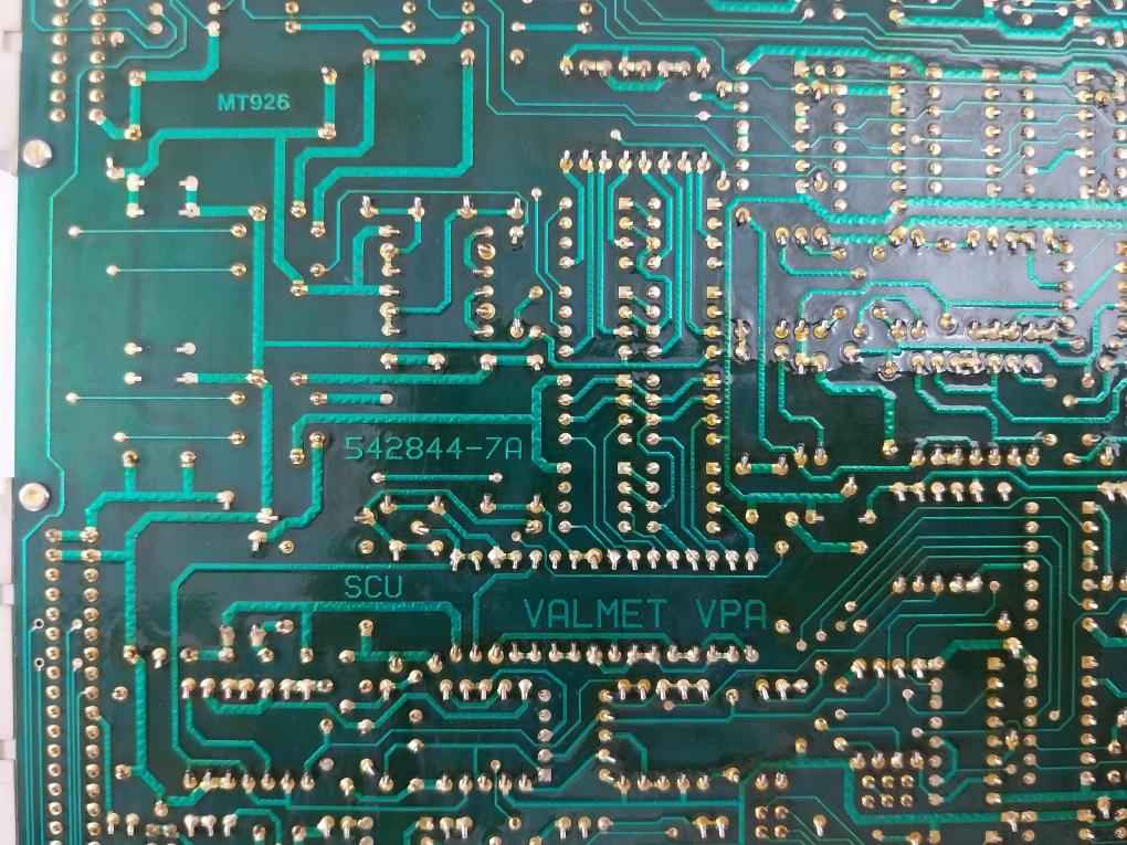 Valmet 542844-7A Printed Circuit Board 542844-7B Mt926