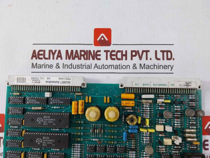 Valmet 542844-7B Printed Circuit Board 542844-7A M851006 08