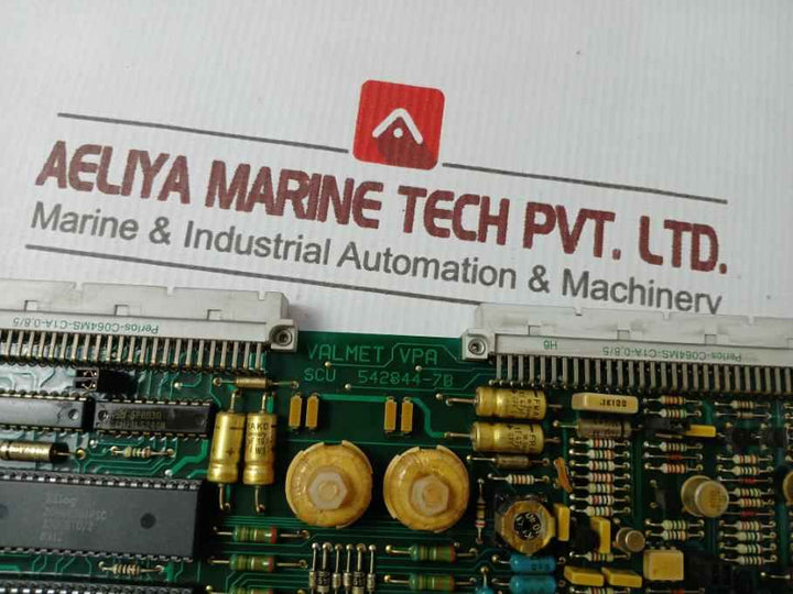 Valmet 542844-7B Printed Circuit Board Card