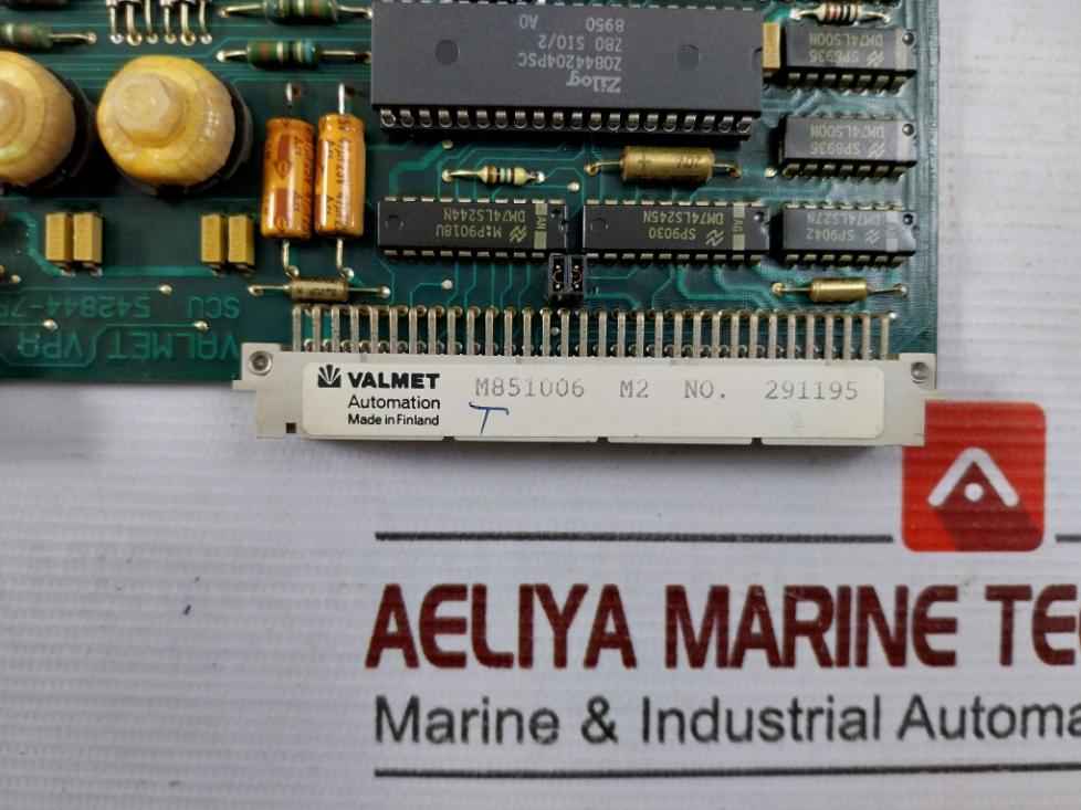Valmet 542844-7B Vpa Scu Printed Circuit Board Module M851006 M2 94V-1