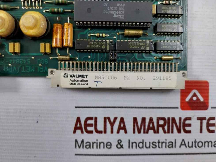Valmet 542844-7B Vpa Scu Printed Circuit Board Module M851006 M2 94V-1