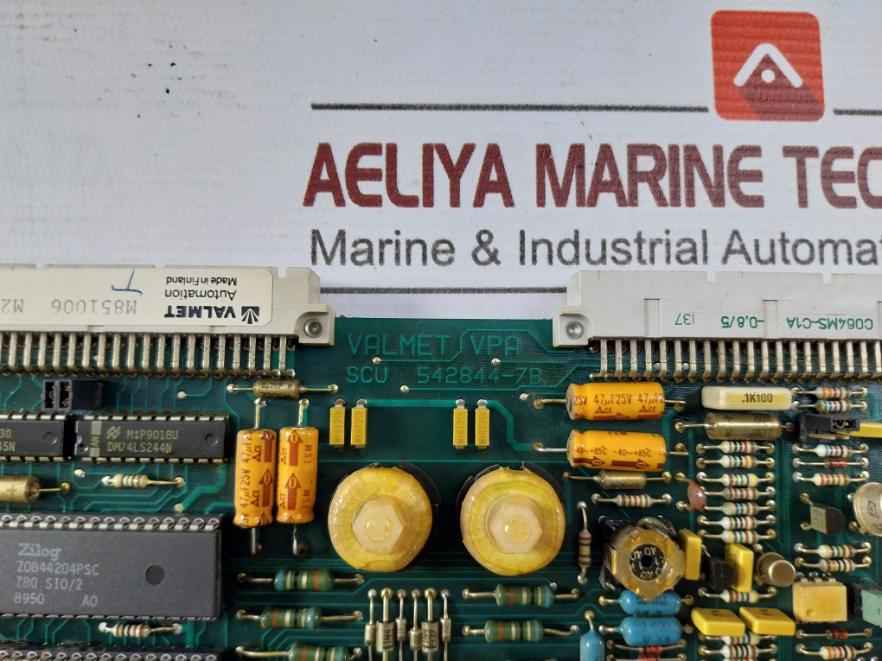 Valmet 542844-7B Vpa Scu Printed Circuit Board Module M851006 M2 94V-1