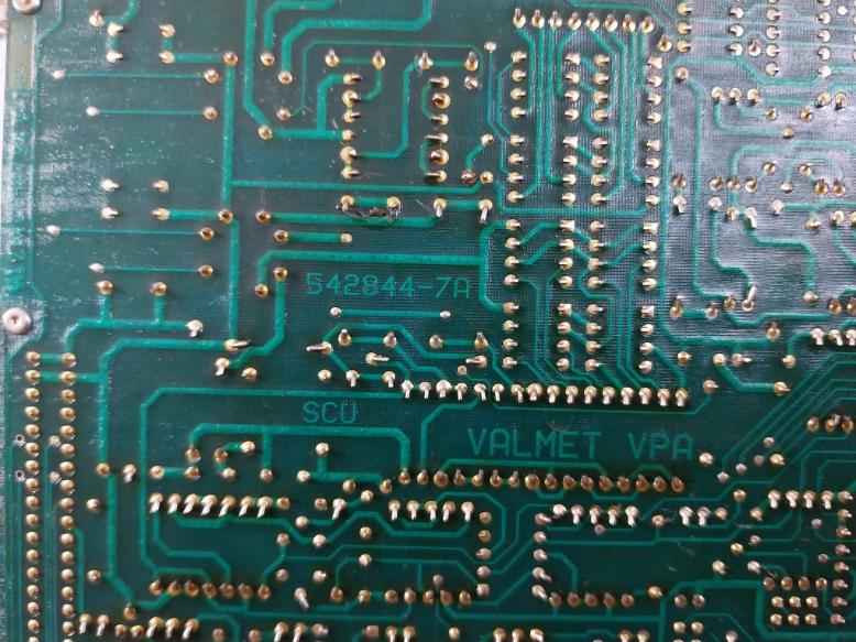 Valmet 542844-7B Vpa Scu Printed Circuit Board Module M851006 M2 94V-1