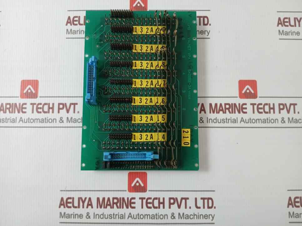 Valmet 542852-3A Backplane Printed Circuit Board