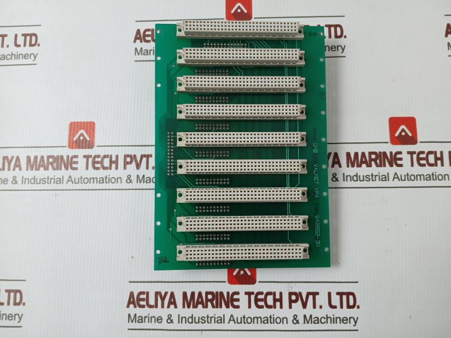 Valmet 542852-3A Dmu Backplane Pc Board Mt940 542852-3B