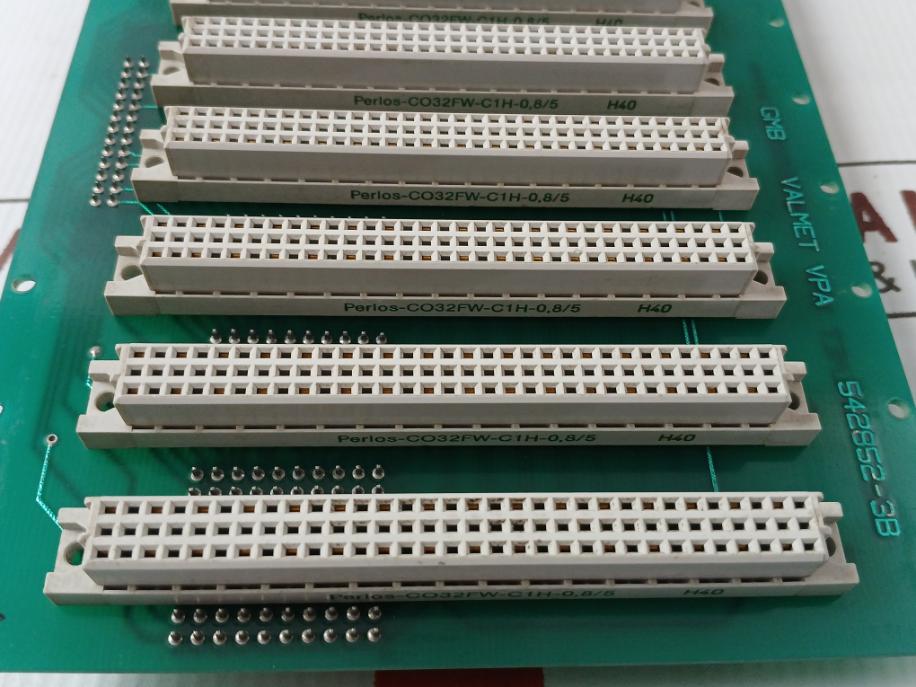 Valmet 542852-3A Dmu Backplane Pc Board Mt940 542852-3B