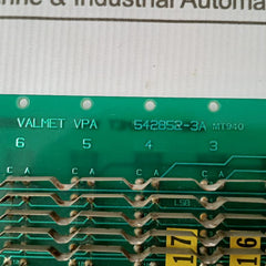 Valmet 542852-3A Dmu Backplane Pc Board Mt940 542852-3B