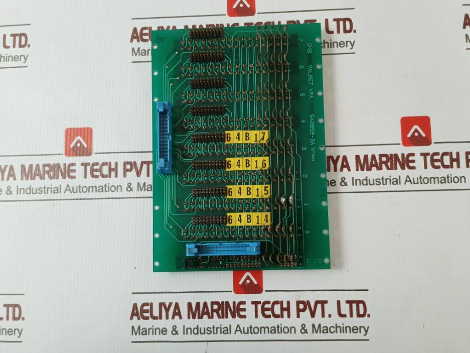 Valmet 542852-3A Dmu Backplane Pc Board Mt940 542852-3B