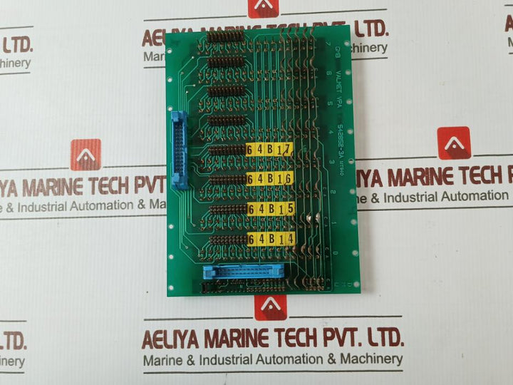 Valmet 542852-3A Dmu Backplane Pc Board Mt940 542852-3B