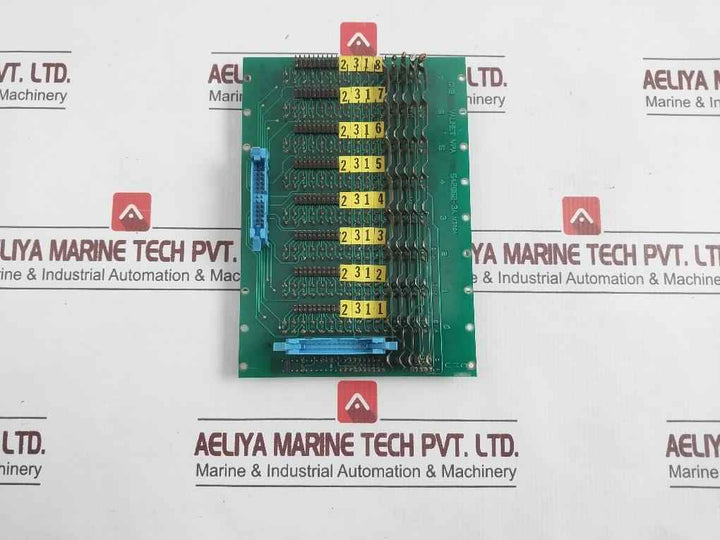 Valmet 542852-3A Gmb Backplane Board Mt904 542852-3B