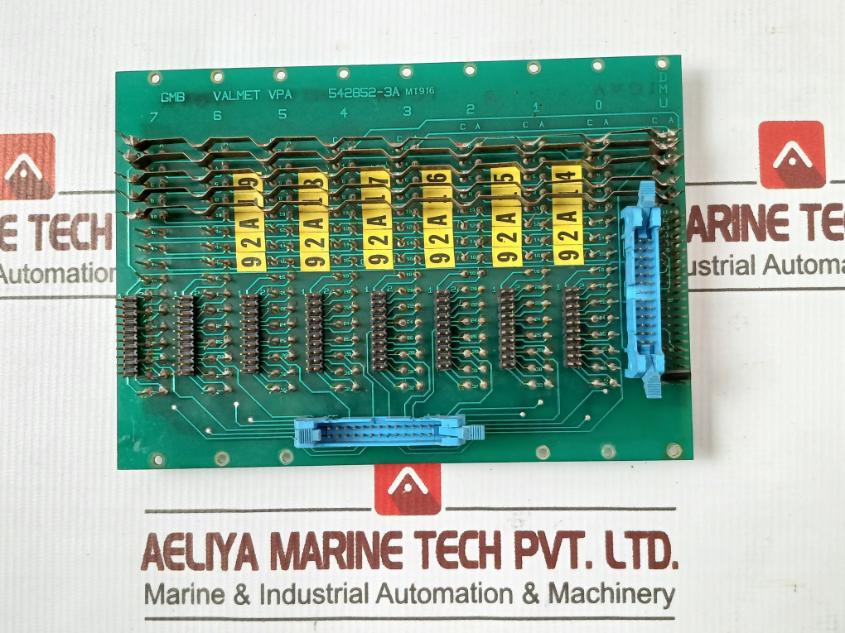 Valmet 542852-3A Gmb Dmu Backplane Pcb Board 542852-3B Mt916