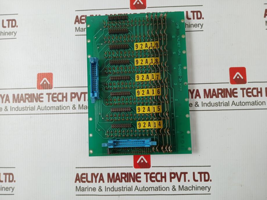 Valmet 542852-3A Gmb Dmu Backplane Pcb Board 542852-3B Mt916
