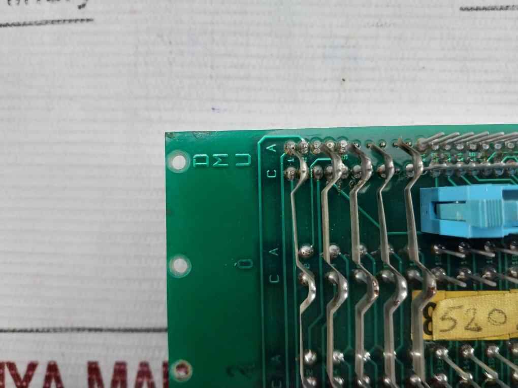 Valmet 542852-3A Printed Circuit Board 542852-3B