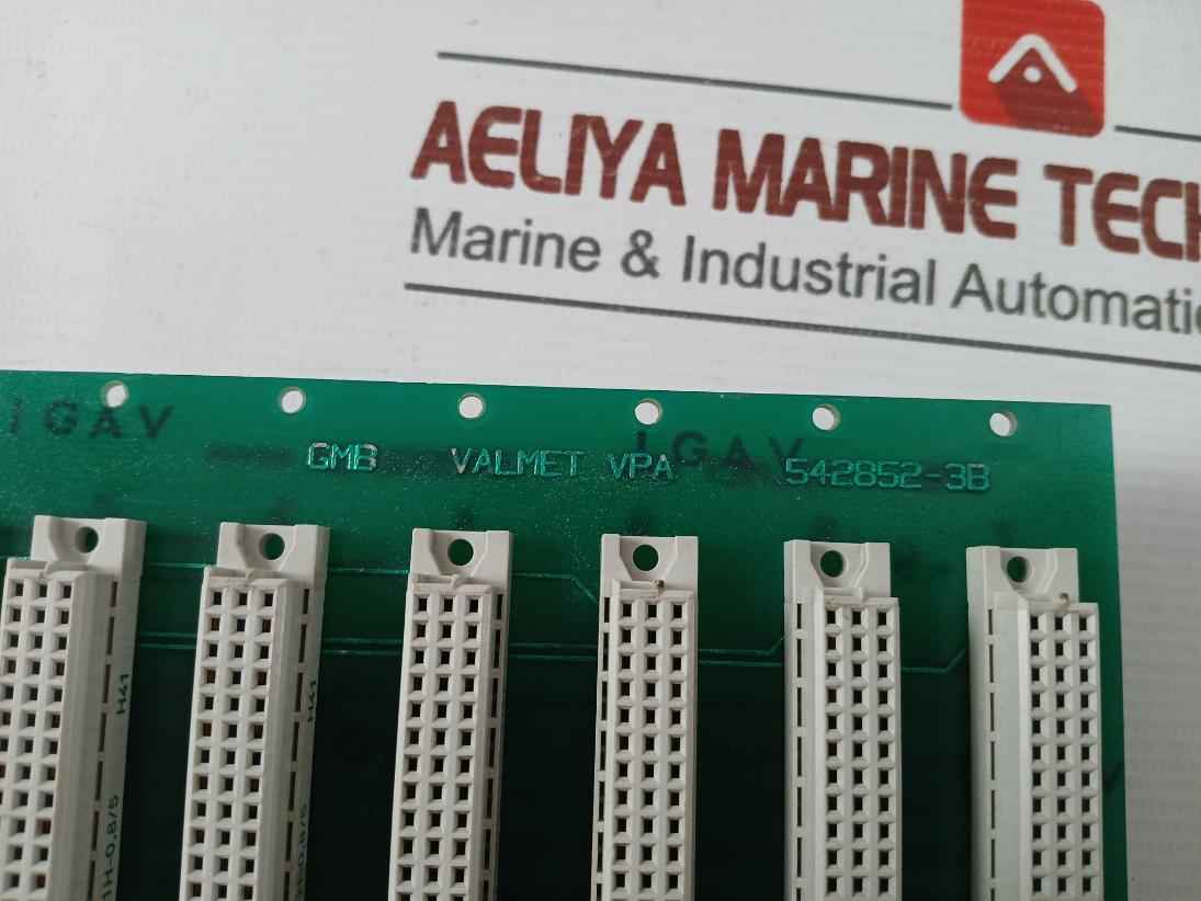 Valmet 542852-3A Printed Circuit Board 542852-3B