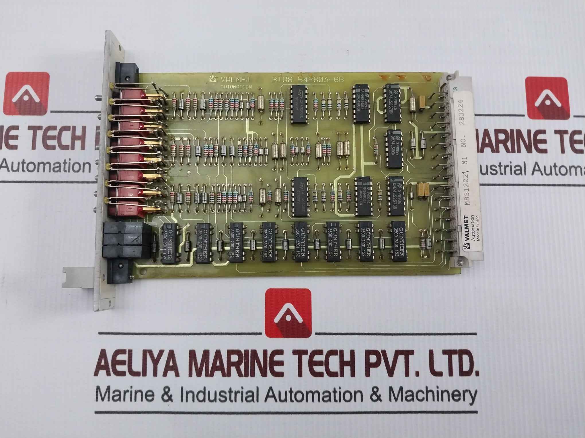 Valmet 542852-3A Rack Module Pud-10B M8513621 M1 M851040 M1 M8510041