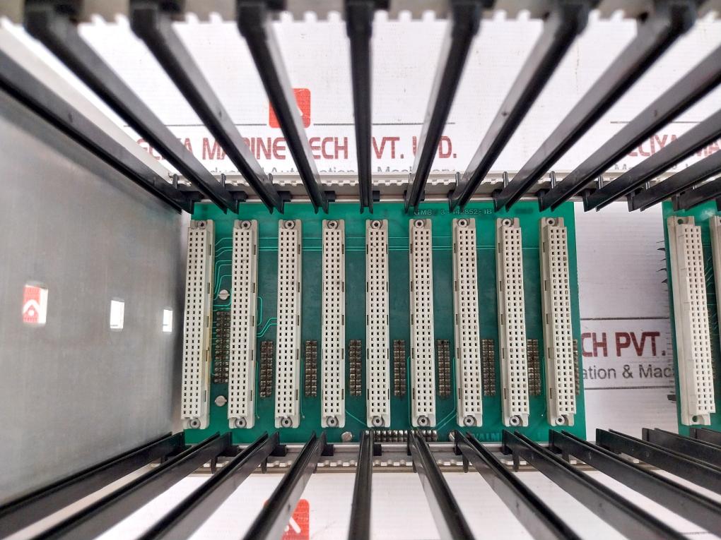 Valmet 542852-3A Slot Rack Chassis Module 3-542852-1A