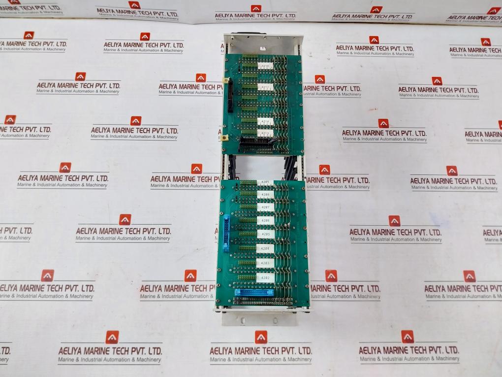 Valmet 542852-3A Slot Rack Chassis Module 3-542852-1A