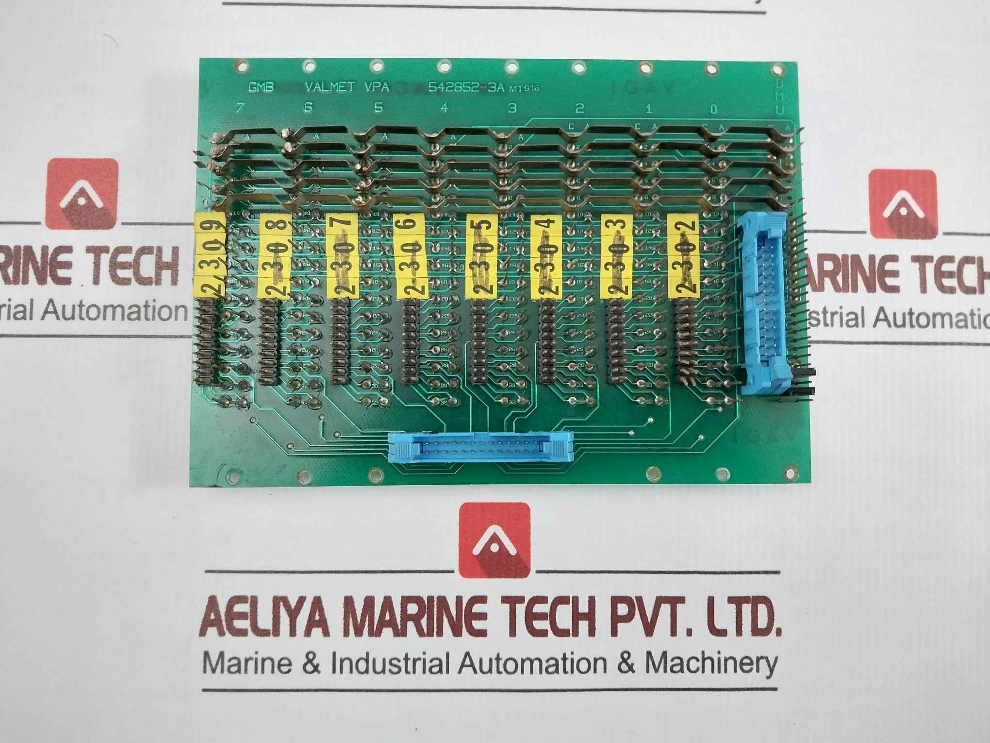 Valmet 542852-3B Dmu Printed Circuit Board 542852-3A Mt916