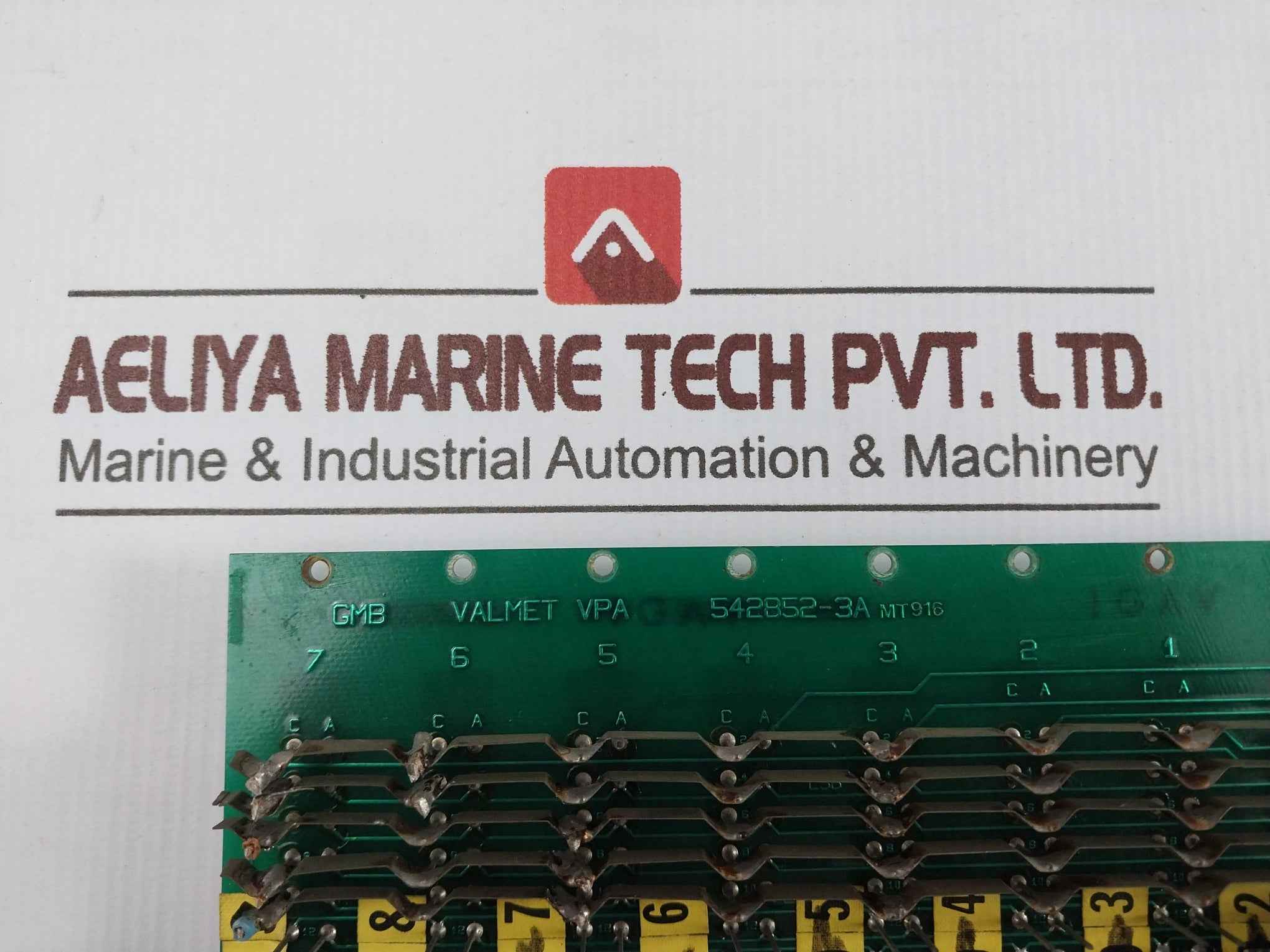 Valmet 542852-3B Dmu Printed Circuit Board 542852-3A Mt916