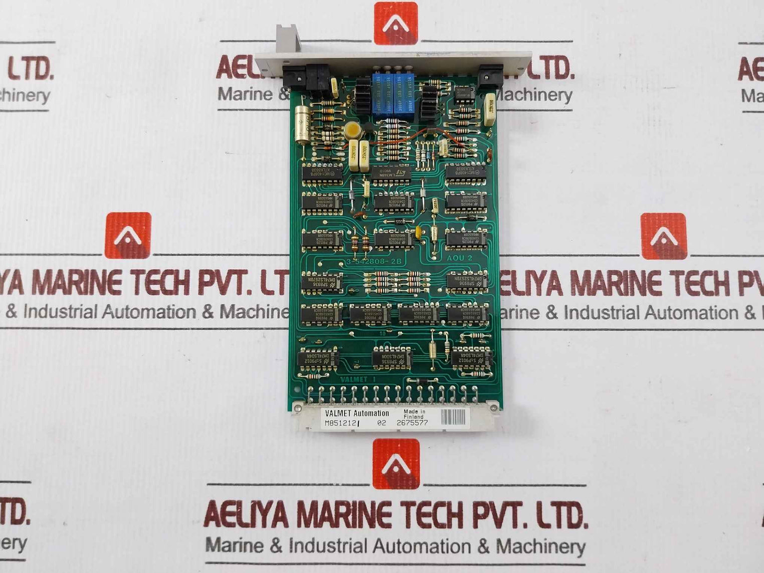 Valmet 542852-3a Cpu Scu Memu Dmu Aou Biu Rack Unit 94v-1