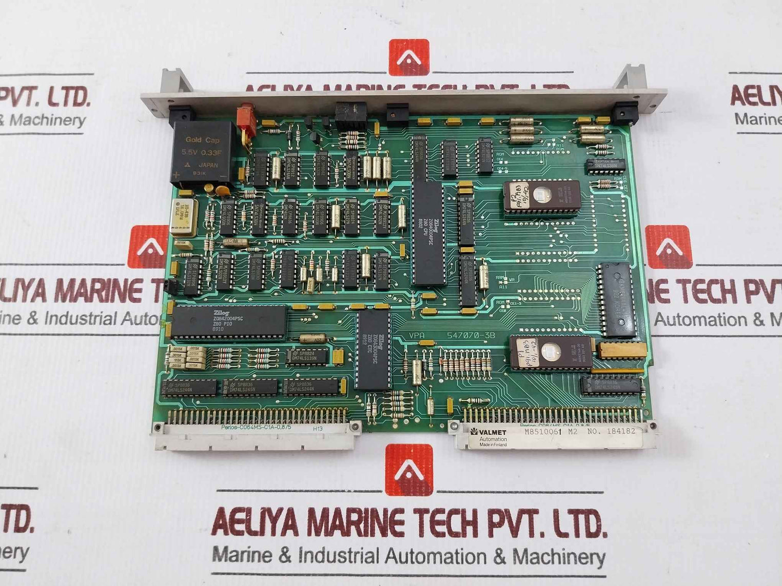 Valmet 542852-3a Cpu Scu Memu Dmu Aou Biu Rack Unit 94v-1