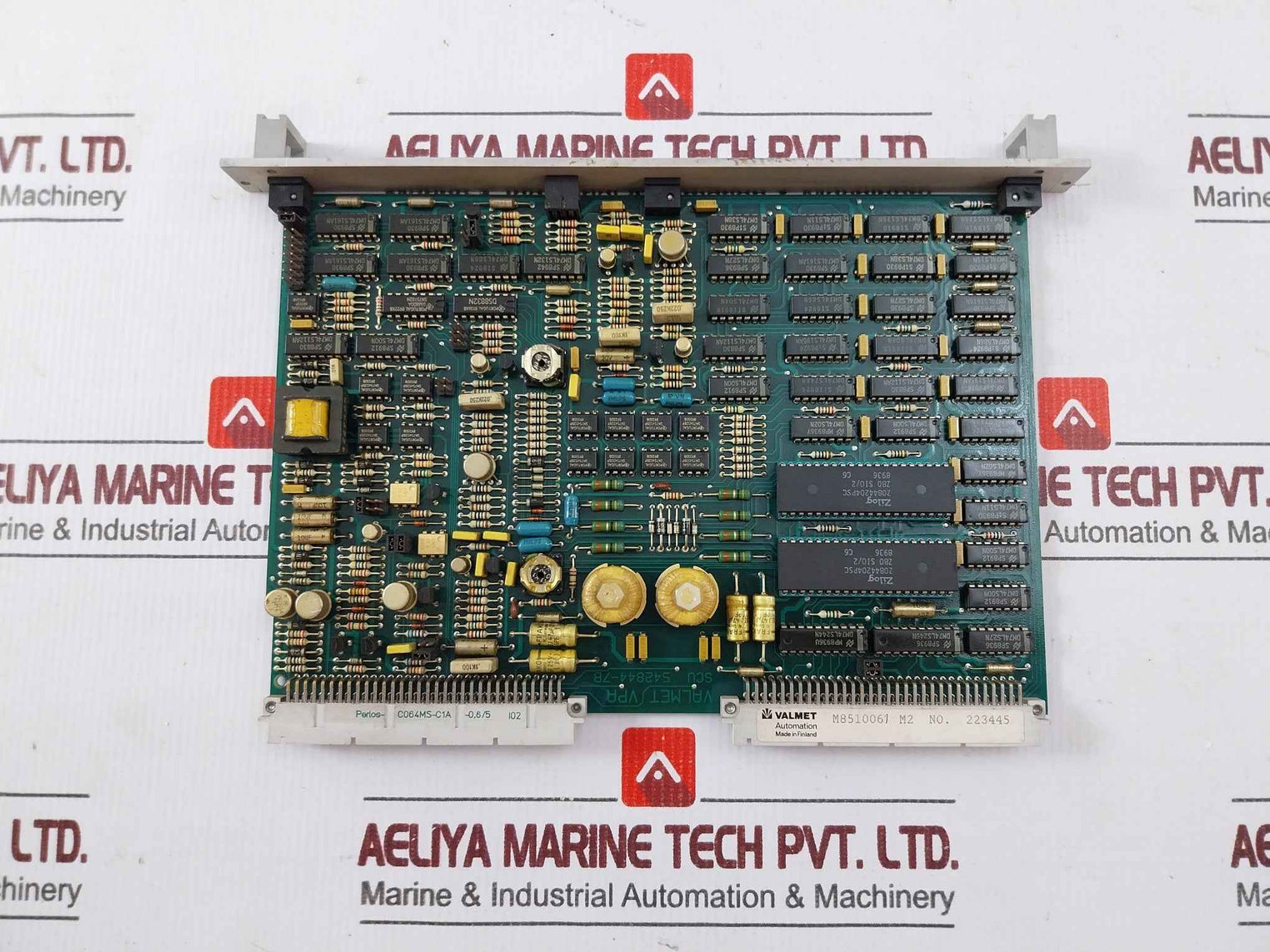 Valmet 542852-3a Cpu Scu Memu Dmu Aou Biu Rack Unit 94v-1