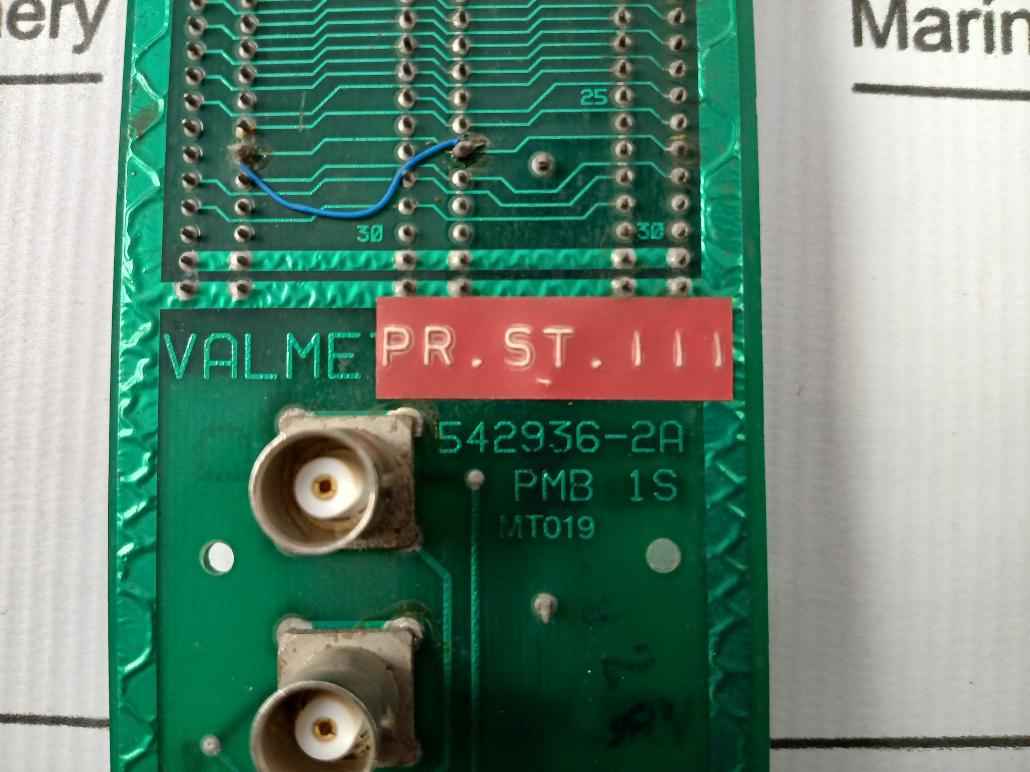 Valmet 542936-2A Back Plane Pcb Card Pmb 1S Mt019 542936-2B