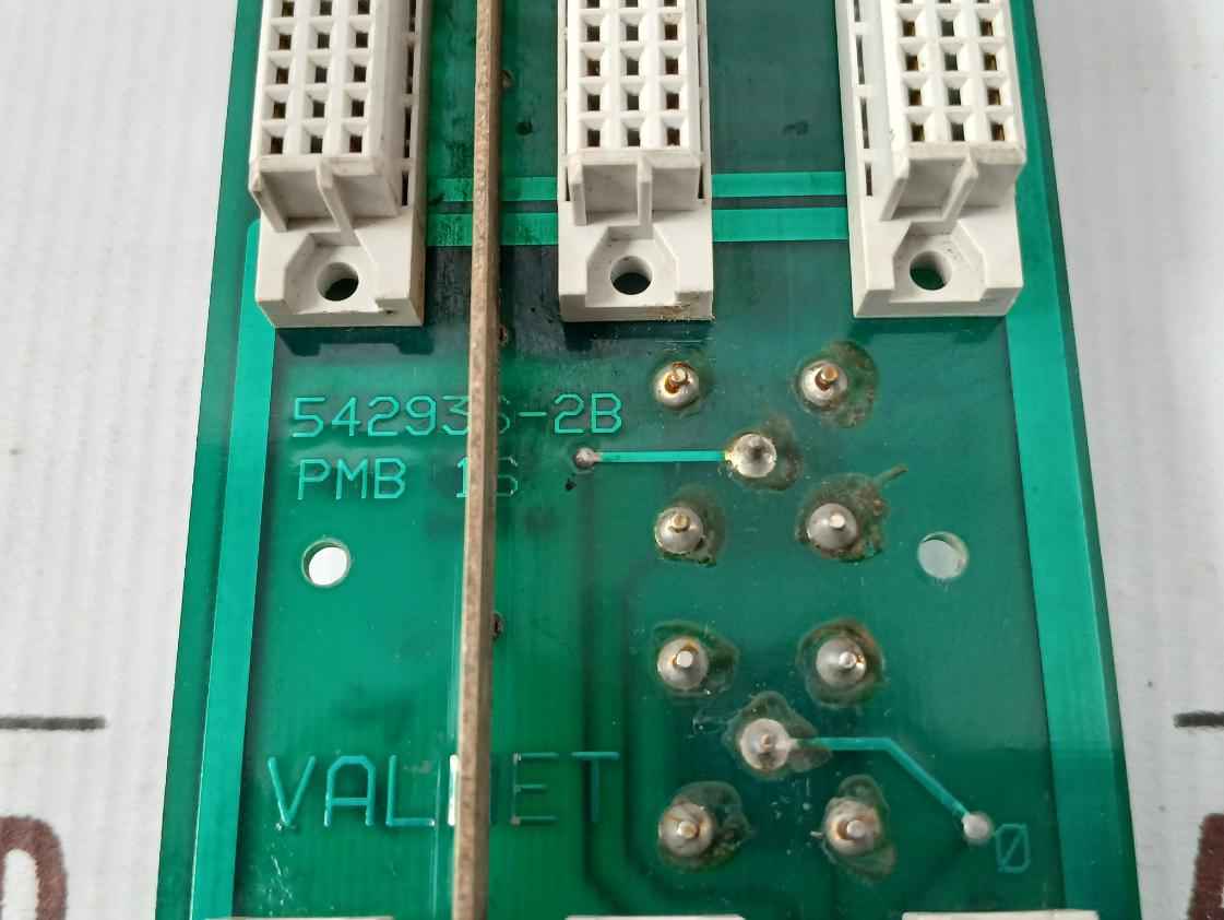 Valmet 542936-2A Back Plane Pcb Card Pmb 1S Mt019 542936-2B