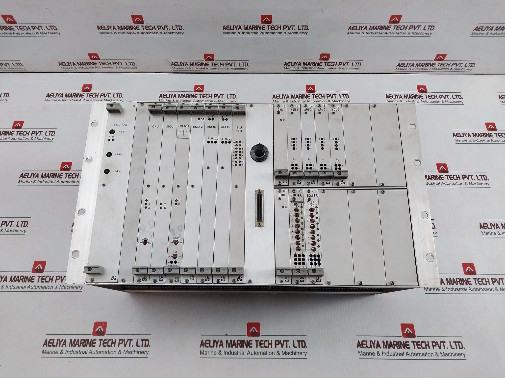 Valmet 542936-2A Rack Module 542852-3A, Pud-10B, M8510041 M2, Dmu 2, Biu