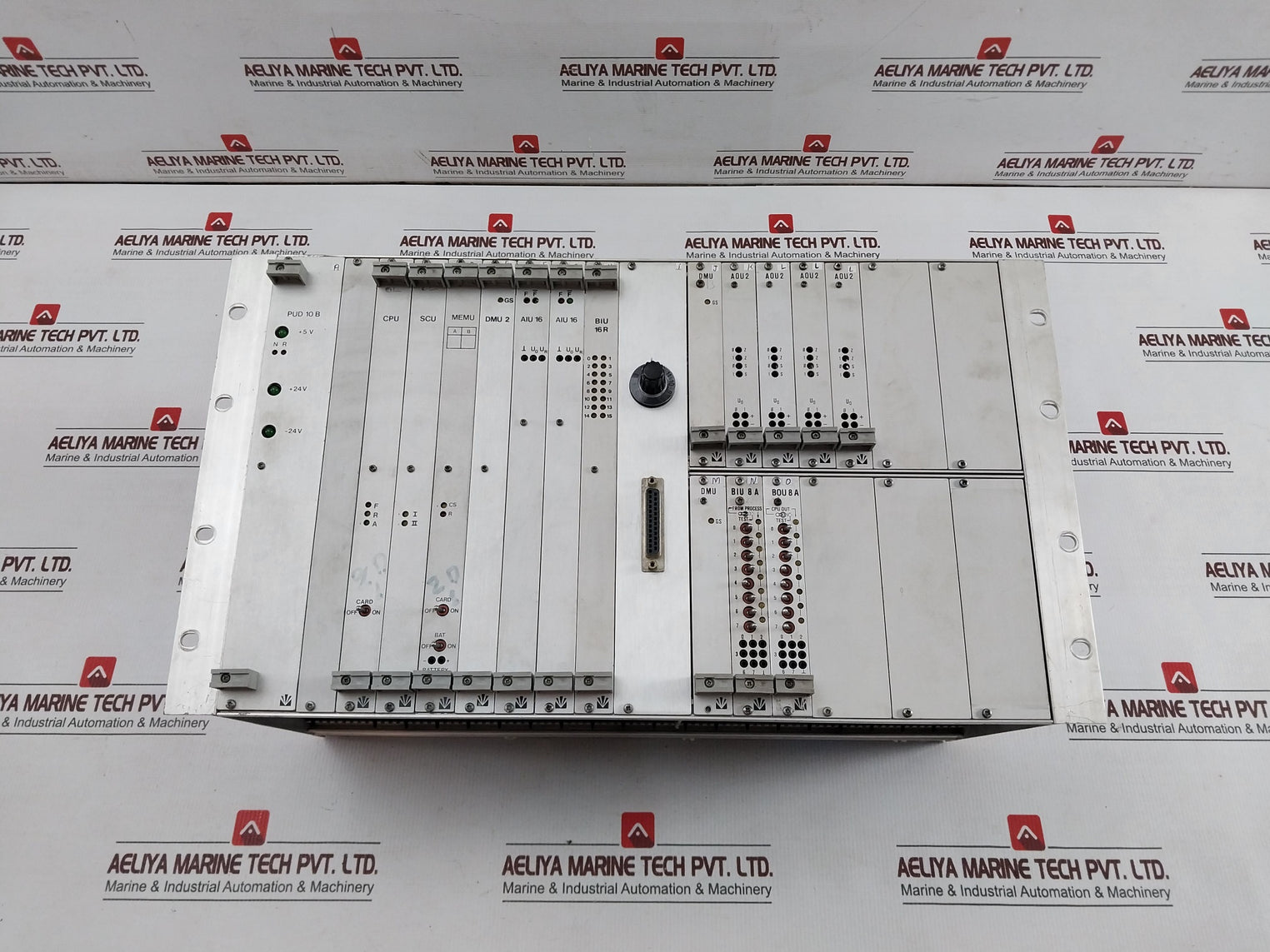 Valmet 542936-2A Rack Module 542852-3A, Pud-10B, M8510041 M2, Dmu 2, Biu