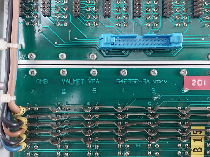 Valmet 542936-2A Rack Module 542852-3A, Pud-10B, M8510041 M2, Dmu 2, Biu