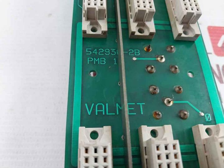 Valmet 542936-2B Back Plane Pcb Card 542936-2A Mt037