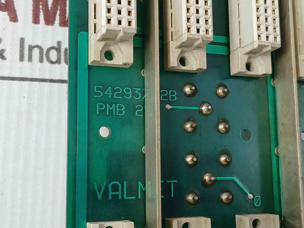 Valmet 542937-2A Backplane Board Unit Pmb 2S Mt110 542937-2B