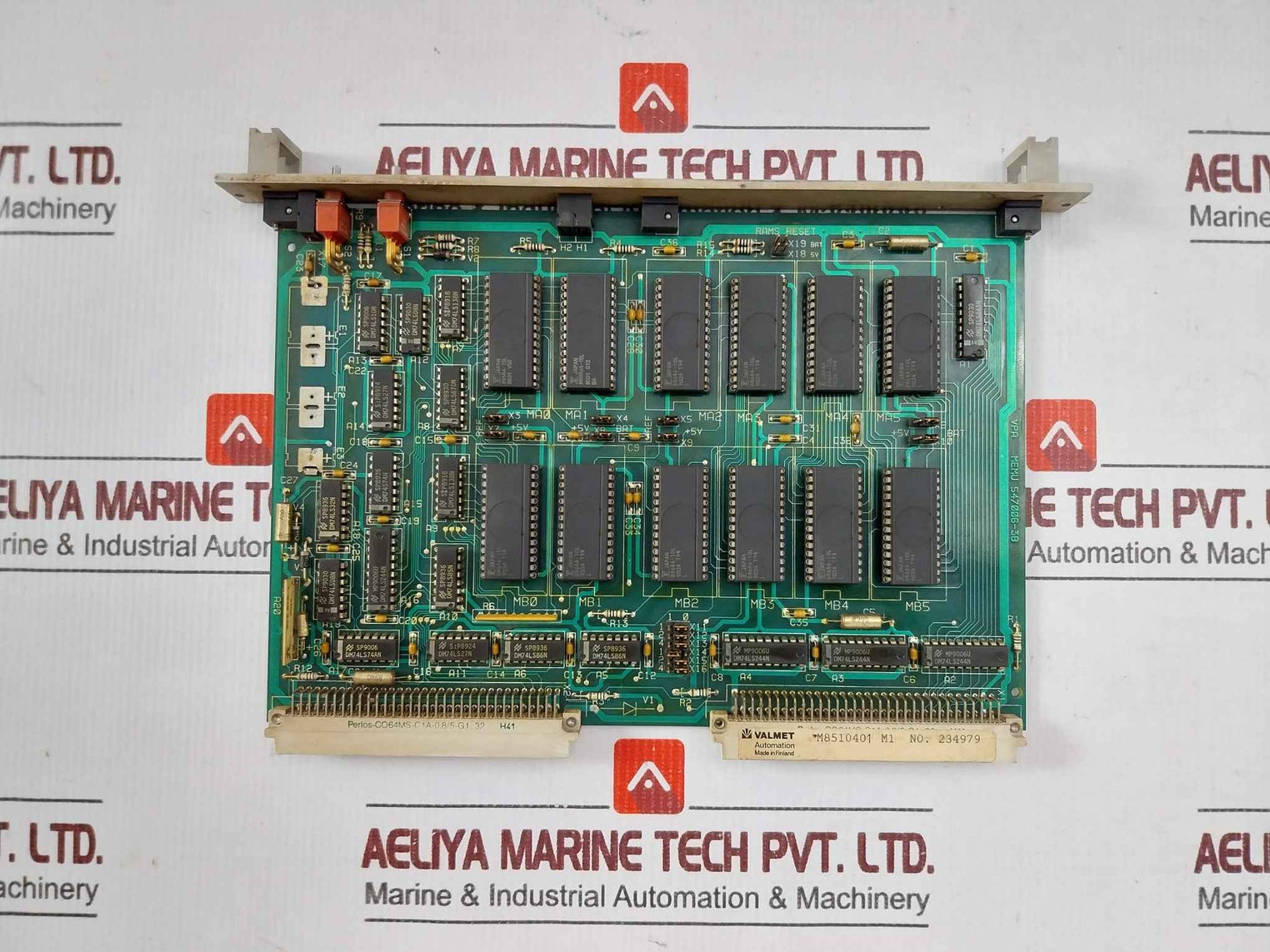 Valmet 542937-2a Rack Module 542844-7b M851004 M2 M8510401 M1 M851362