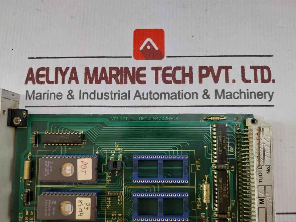 Valmet 547006-1B Relay Printed Circuit Board M8510701