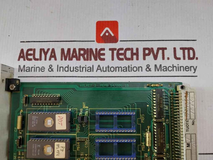 Valmet 547006-1B Relay Printed Circuit Board M8510701