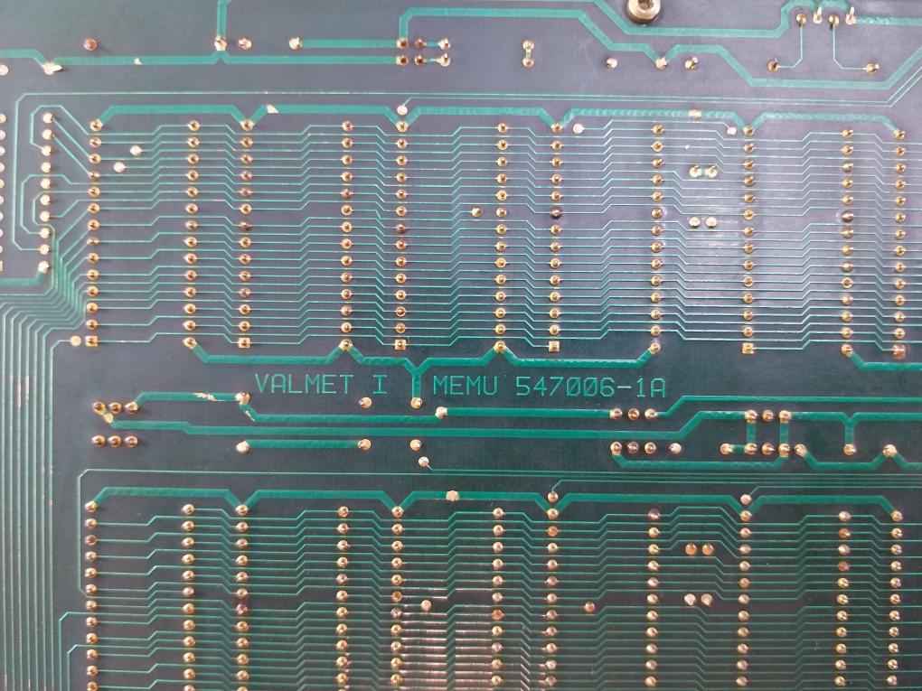 Valmet 547006-1B Relay Printed Circuit Board M8510701