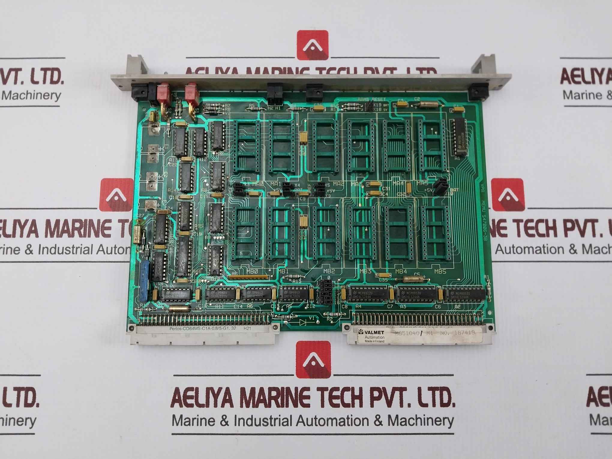 Valmet 547006-3B Memory Board 547006-3A Mt924 M8510401 M1
