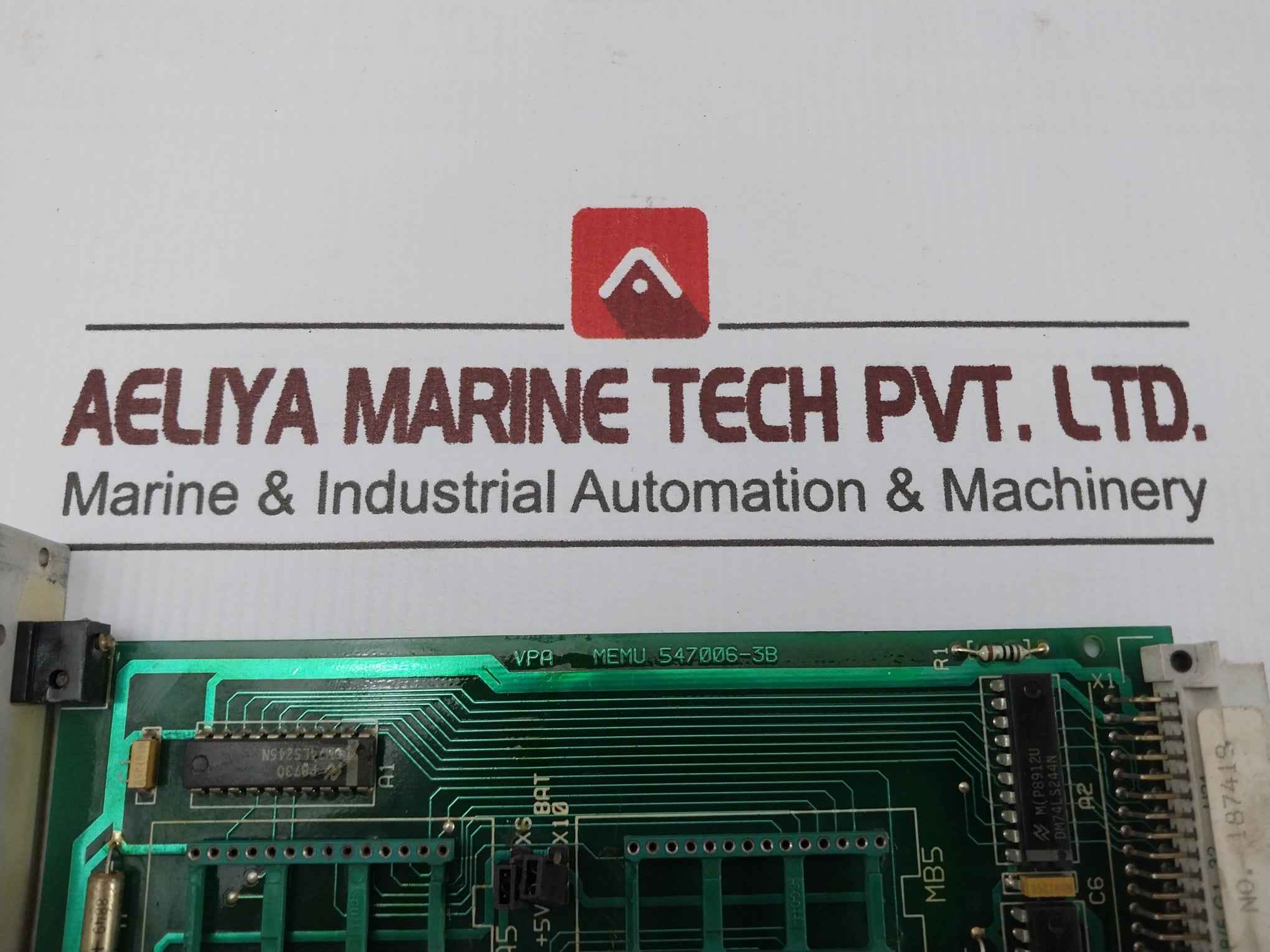 Valmet 547006-3B Memory Board 547006-3A Mt924 M8510401 M1