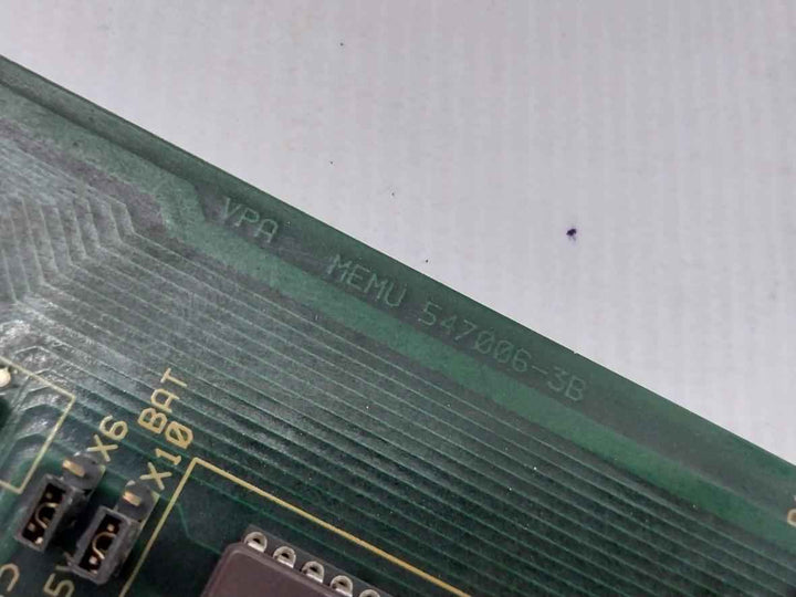 Valmet 547006-3B Memory Board Memu 107 94V-1 M8510401 M1
