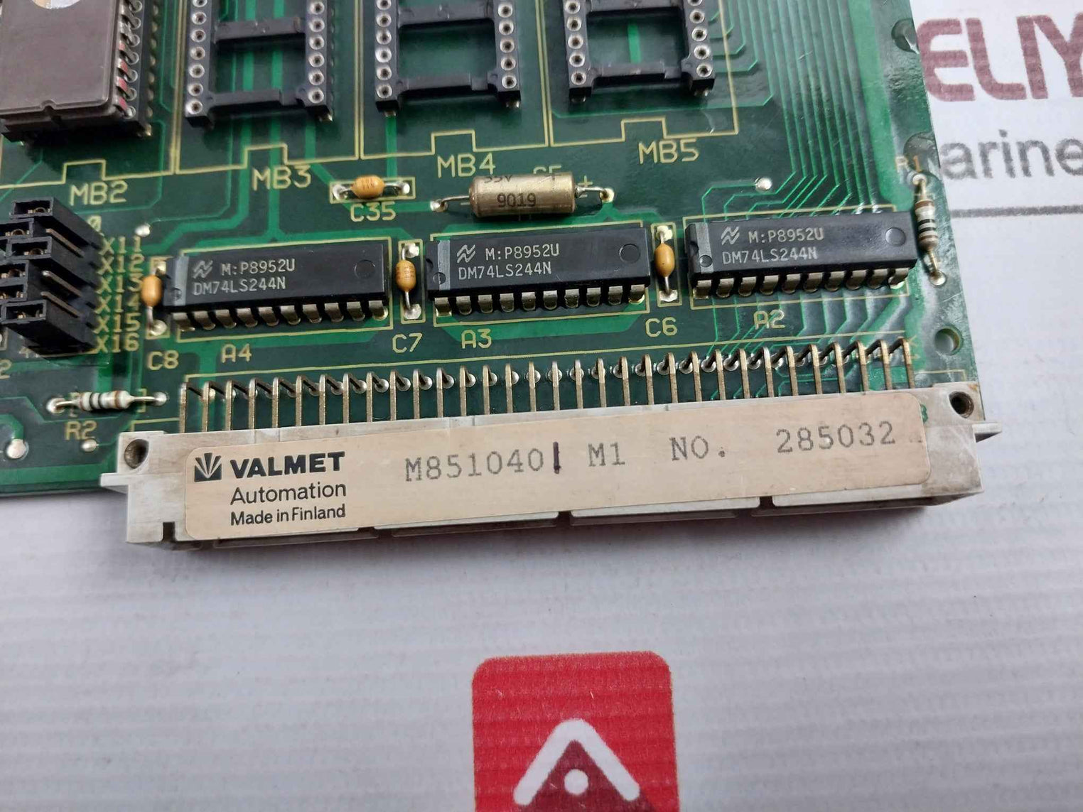 Valmet 547006-3B Memory Card M8510401 M1 94V-1 547006-3A