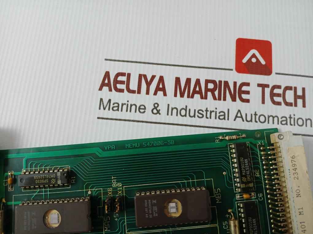 Valmet 547006-3B Memu Memory Board 547006-3A