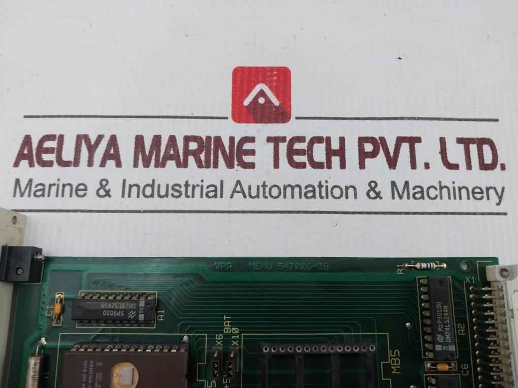 Valmet 547006-3B Memu Memory Board 547006-3A 107 94V-1