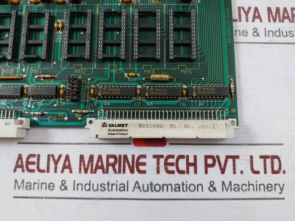 Valmet 547006-3B Memu Memory Board M851040 M1 547006-3A Mt012